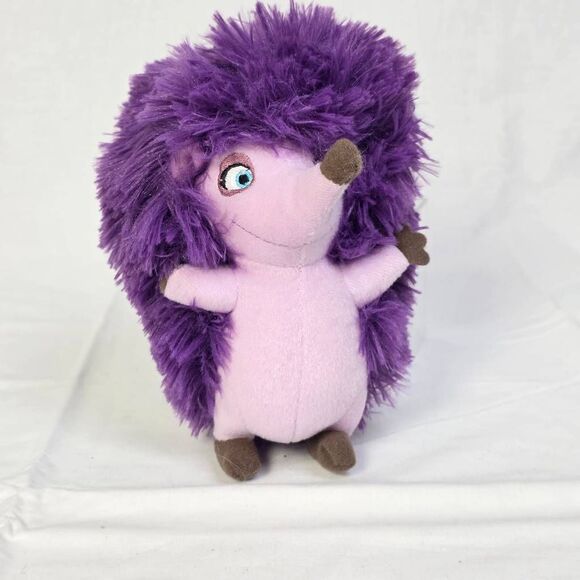 Ferdinand Movie Una Plush Hedgehog Purple Hair 8" Fox 2017 - Picture 1 of 6
